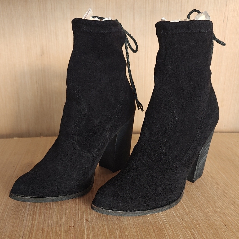 Dolce Vita Black Stretch Boots
